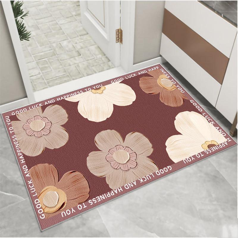 Современный минималистский цветочный вход в ванную впитывающий коврик для пола противоскользящий коврик для ванной комнаты 40 * 60Cm
Современный минималистский цветочный вход в ванную впитывающий коврик для пола противоскользящий коврик для ванной комнаты 40 * 60Cm
