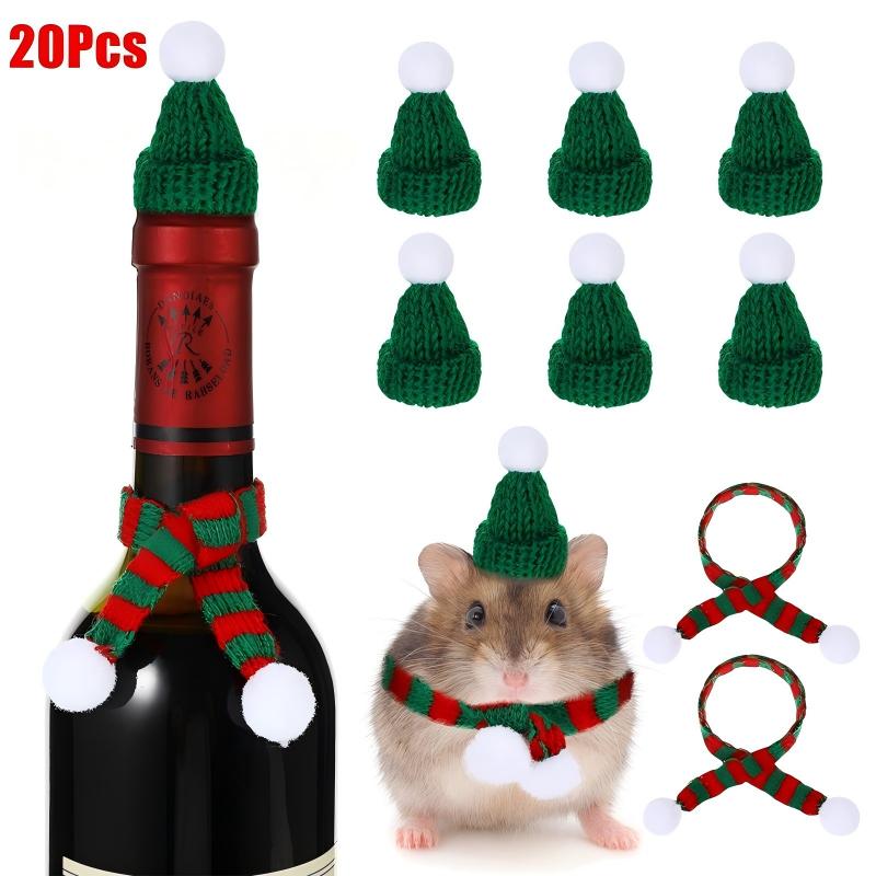 20pcs Mini Christmas Knit Hat Mini Scarf Christmas Tree Ornaments Cute Doll Clothes Accessories Jewelry Making DIY Craft зелёный
20pcs Mini Christmas Knit Hat Mini Scarf Christmas Tree Ornaments Cute Doll Clothes Accessories Jewelry Making DIY Craft зелёный