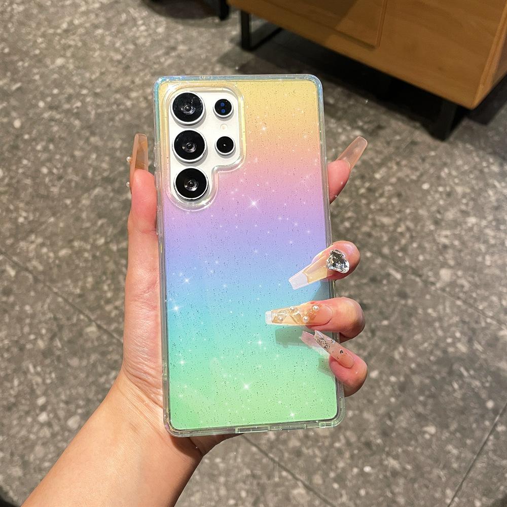 Color Plating Suitable for Samsung Mobile Phone Case S25 Magnetic Case S24ultra Glitter Powder Gradient Color S25plus Protective Case S25 Edge
Color Plating Suitable for Samsung Mobile Phone Case S25 Magnetic Case S24ultra Glitter Powder Gradient Color S25plus Protective Case S25 Edge