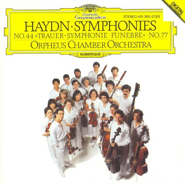 CD HAYDN; ORPHEUS CHAMBER ORCHESTRA - Symphonies 44 & 77 Trauer 4153652 Deutsche Grammo 1985 Europe Classical Used
CD HAYDN; ORPHEUS CHAMBER ORCHESTRA - Symphonies 44 & 77 Trauer 4153652 Deutsche Grammo 1985 Europe Classical Used