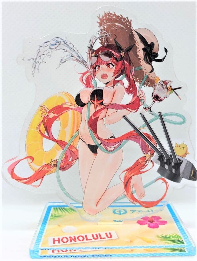 Azur Lane Acrylic Stand Honolulu Swimsuit POP UP SHOP Official Goods