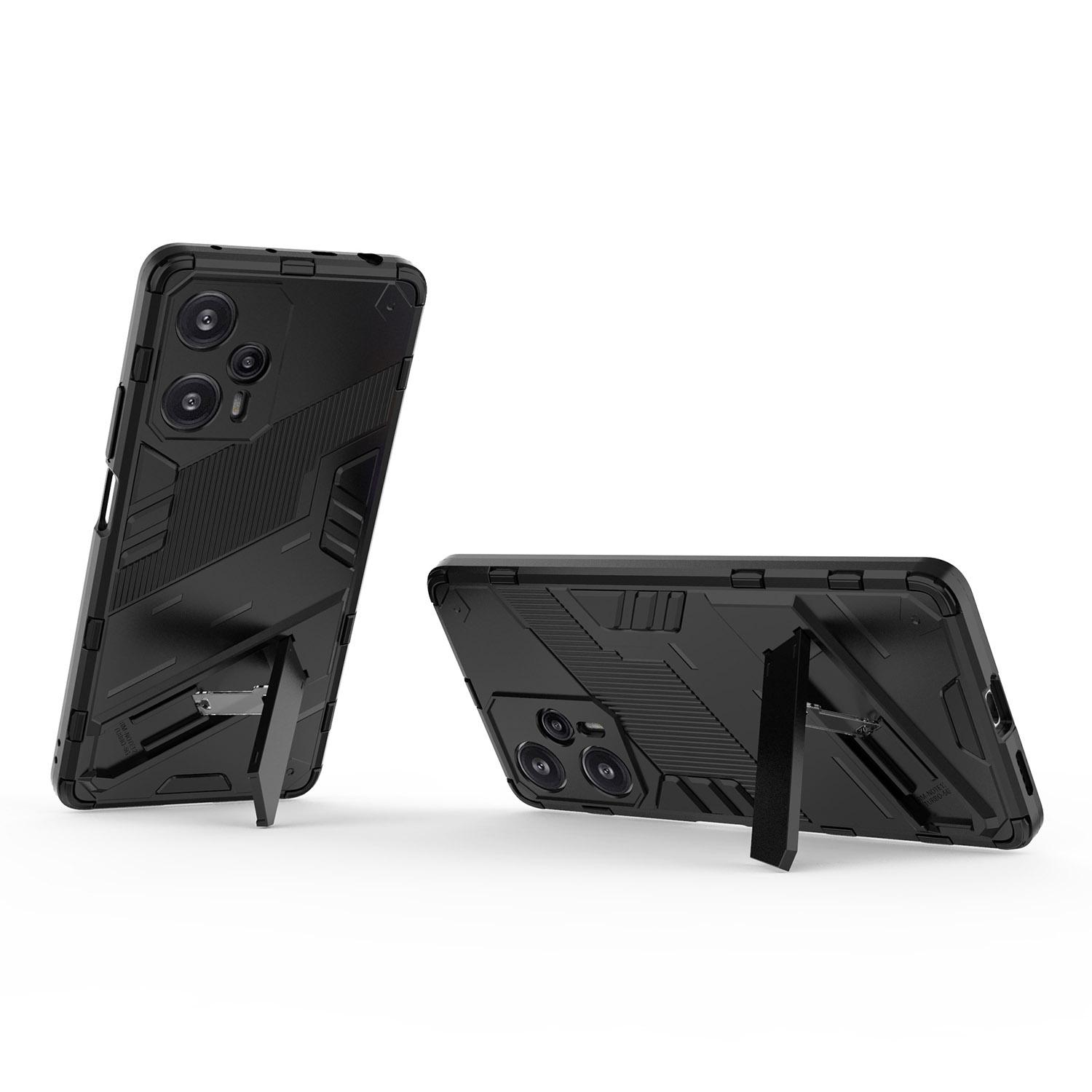 For Xiaomi Redmi Note 12 Turbo/Poco F5 5G Hard PC+Flexible TPU Phone Case Kickstand Shockproof Cover Grey
For Xiaomi Redmi Note 12 Turbo/Poco F5 5G Hard PC+Flexible TPU Phone Case Kickstand Shockproof Cover Grey