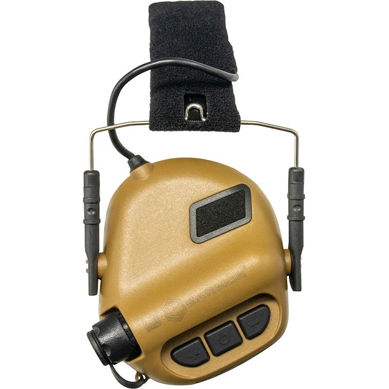 Military Tactical Headphones M31 Electronic Shooting Earmuffs Hearing Protection Headphones Soundproof Earmuffs коричневий
Military Tactical Headphones M31 Electronic Shooting Earmuffs Hearing Protection Headphones Soundproof Earmuffs коричневий