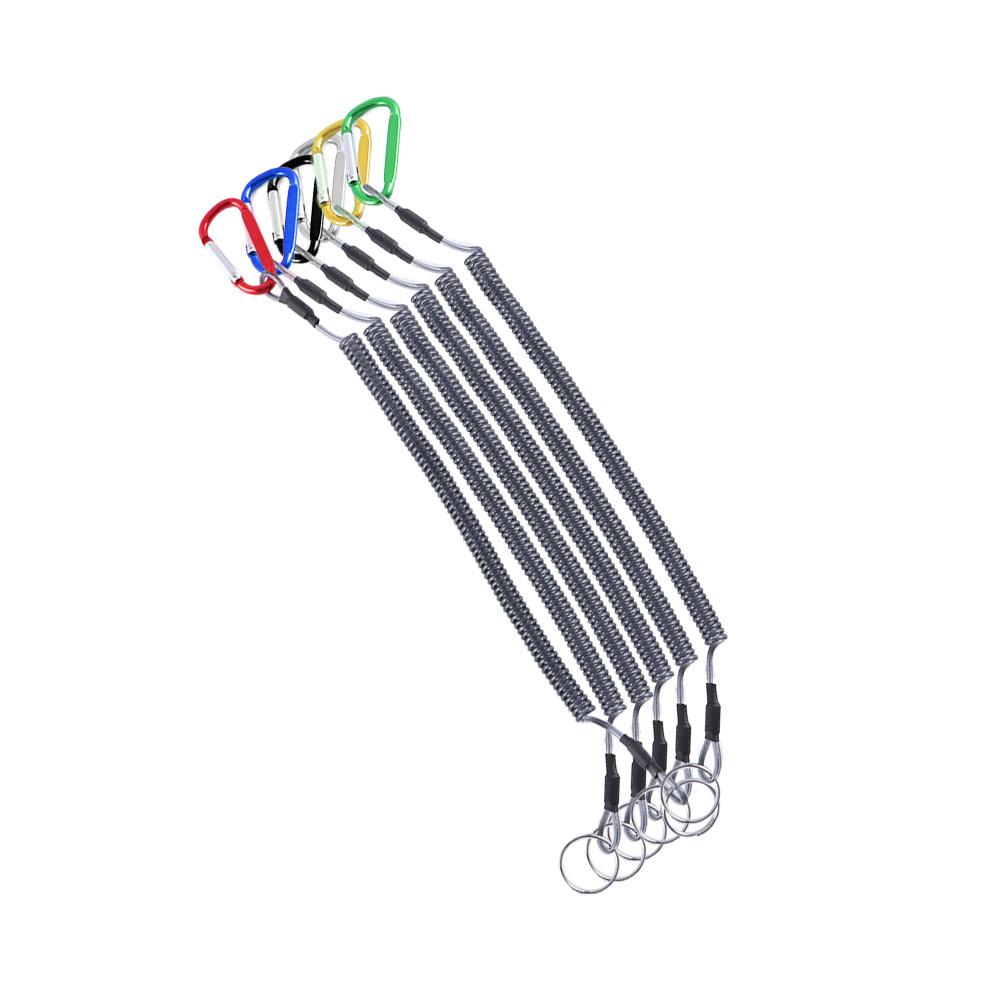 Camping Anti-lost Steel Wire Elastic Outdoor Climbing Fishing String Carabiner Spring Rope Lanyard чорний
Camping Anti-lost Steel Wire Elastic Outdoor Climbing Fishing String Carabiner Spring Rope Lanyard чорний