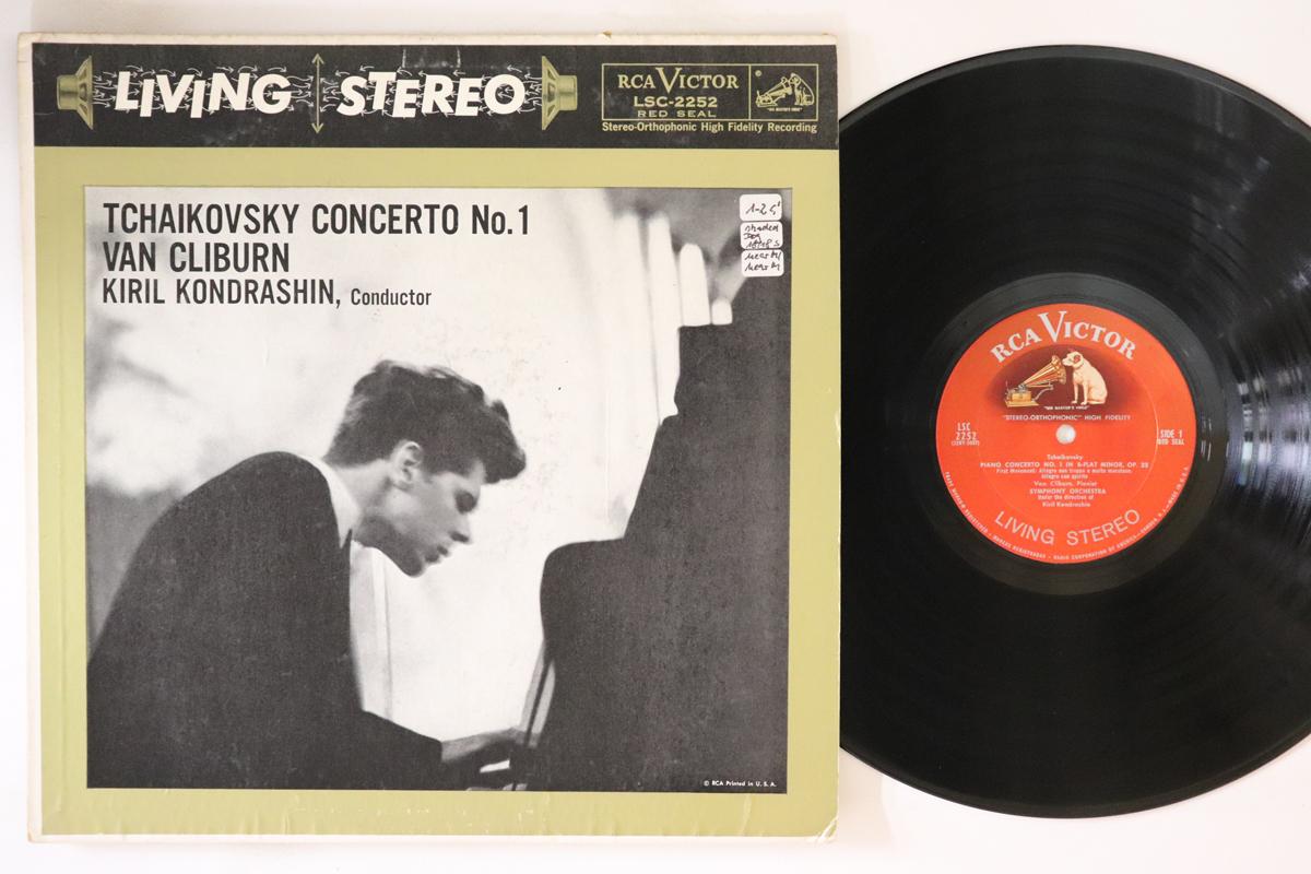LP Record VAN CLIBURN KIRIL KONDRASHIN Tchaikovsky Concerto No. 1 LSC2252 RCA VICTOR RED 1958 US Classical Used
LP Record VAN CLIBURN KIRIL KONDRASHIN Tchaikovsky Concerto No. 1 LSC2252 RCA VICTOR RED 1958 US Classical Used