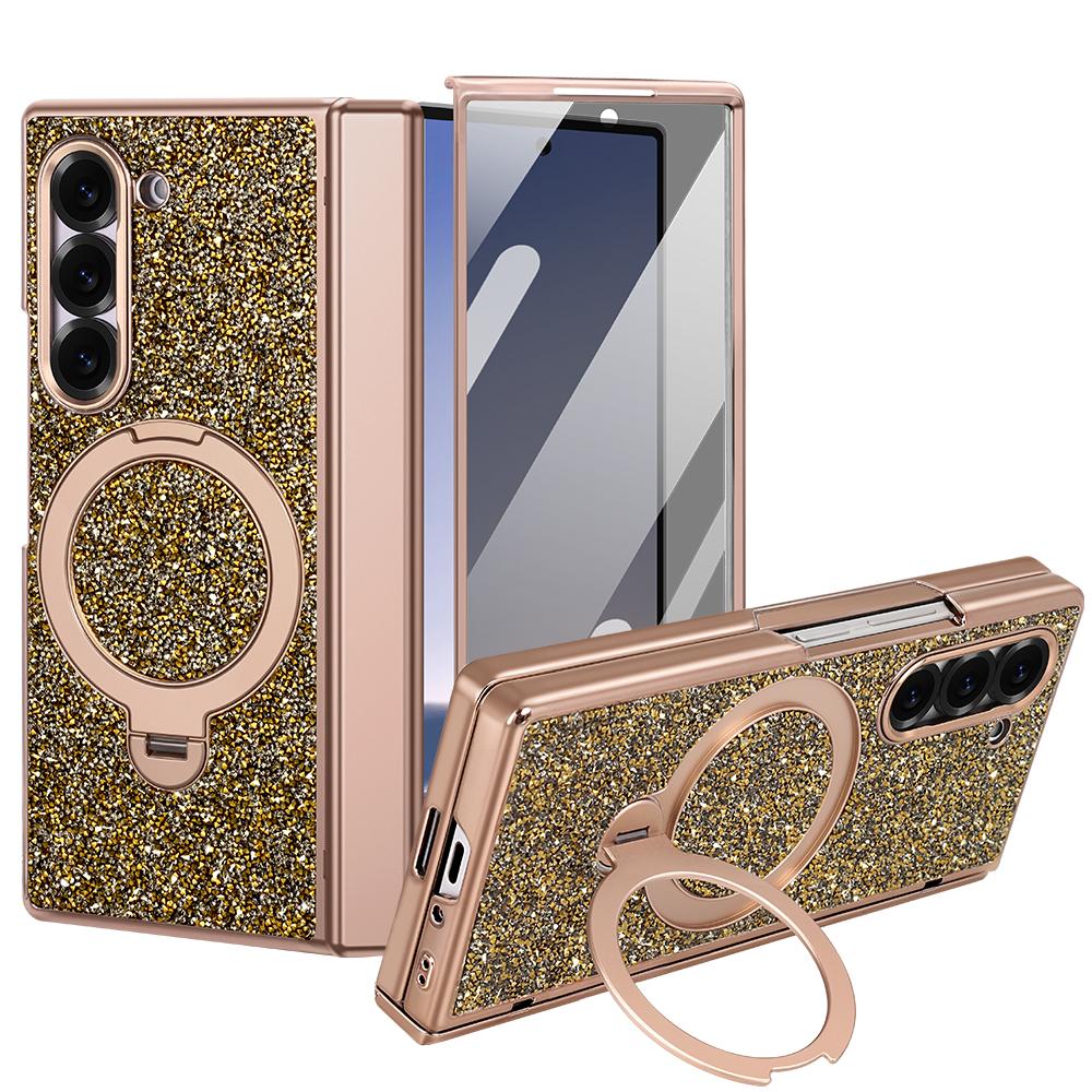 High Quality Flash Diamond Plating Case For Samsung Galaxy Z Fold 7 & Fold 6 Anti Peeping Film Magnetic Rotating Stand Cover PC&Galaxy Z Fold7
High Quality Flash Diamond Plating Case For Samsung Galaxy Z Fold 7 & Fold 6 Anti Peeping Film Magnetic Rotating Stand Cover PC&Galaxy Z Fold7
