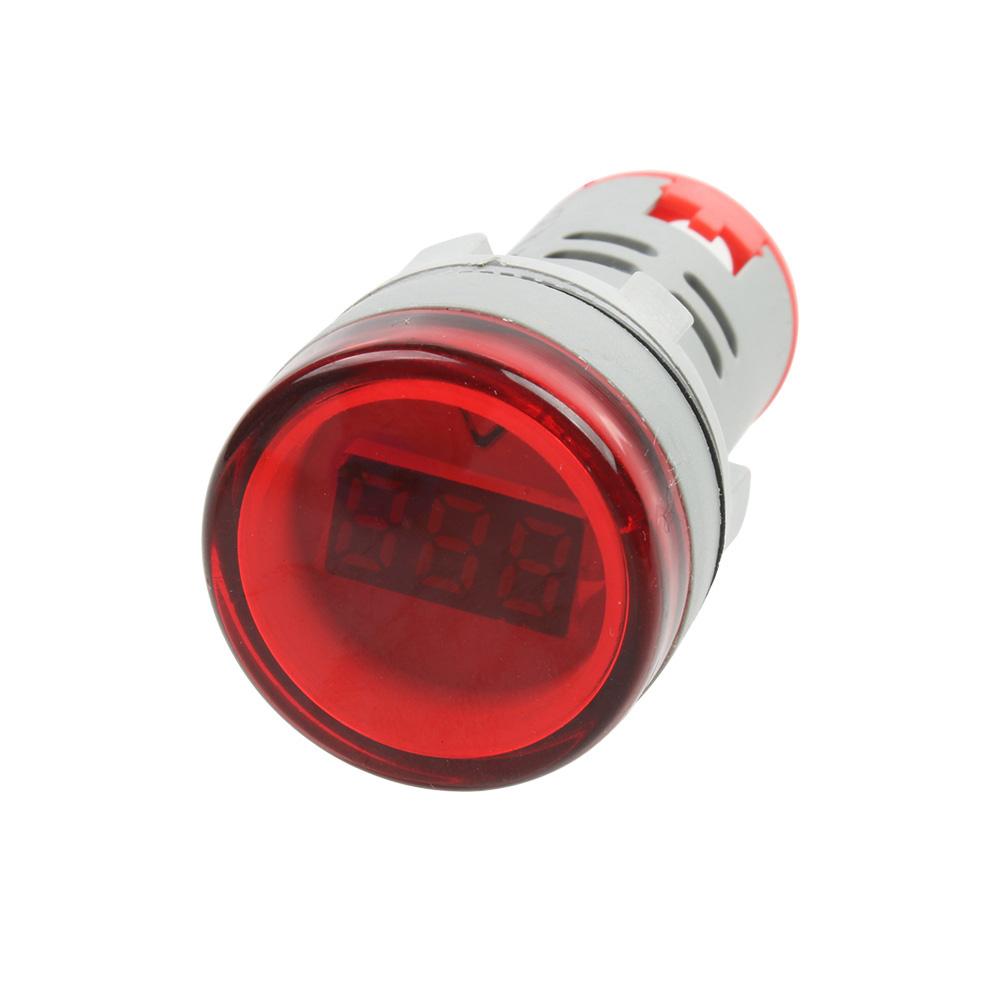 1PC 22MM DC5-60V or AC60-500V LED Voltmeter Voltage Meter Indicator Pilot Light Red Yellow Green White Blue MINI Digital Meter DC type
1PC 22MM DC5-60V or AC60-500V LED Voltmeter Voltage Meter Indicator Pilot Light Red Yellow Green White Blue MINI Digital Meter DC type
