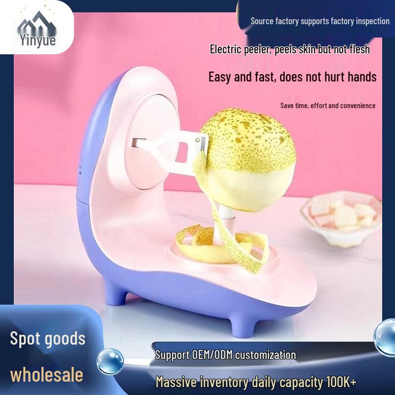 Electric Multi-Purpose Fruit Peeler for Apples and Pears - Safe for Kids Hot Selling for Cross-Border
Electric Multi-Purpose Fruit Peeler for Apples and Pears - Safe for Kids Hot Selling for Cross-Border