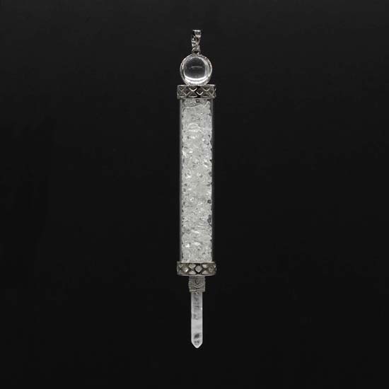 Crystal Chip Stone Wishing Bottle Pendant Pendulums for Dowsing Divination Natural Amethyst Rose Quartz Pendulum Pendule Pendulo
Crystal Chip Stone Wishing Bottle Pendant Pendulums for Dowsing Divination Natural Amethyst Rose Quartz Pendulum Pendule Pendulo