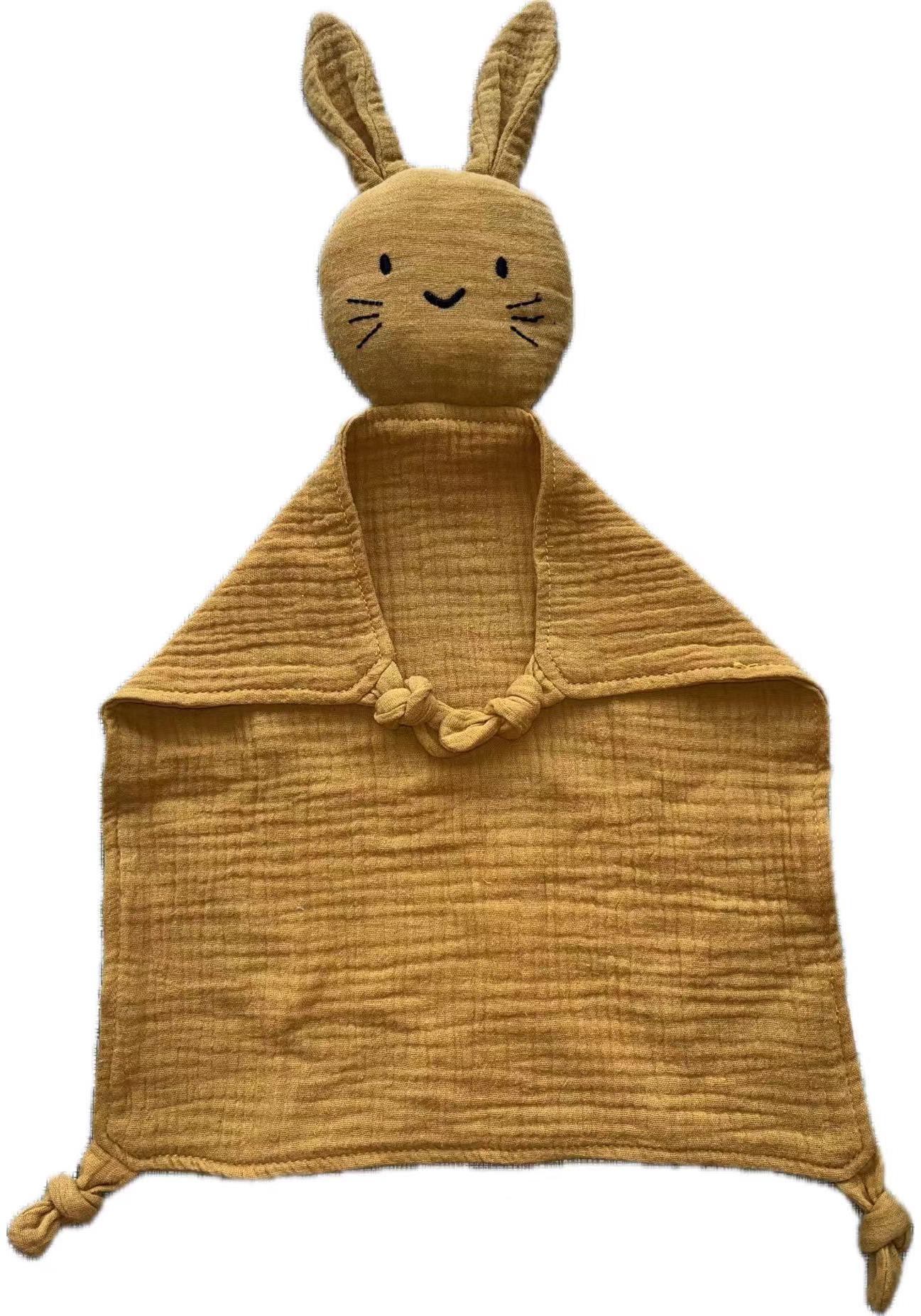 Cotton Gauze Baby Blanket & Cat Doll Sleep Companion 30x30cm
Cotton Gauze Baby Blanket & Cat Doll Sleep Companion 30x30cm