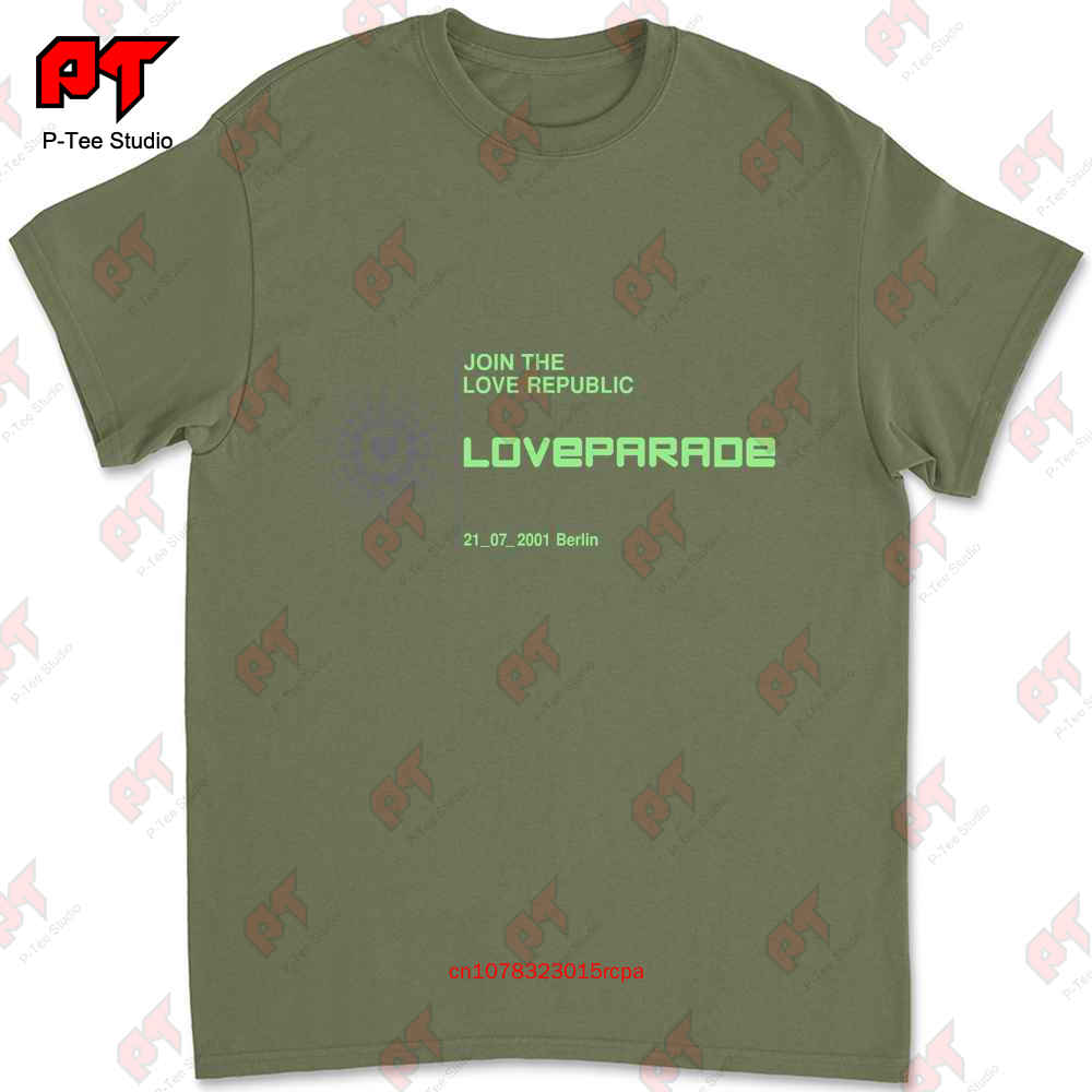 The Loveparade Berlin Join Love Republic T Shirt EHO1 4XL
The Loveparade Berlin Join Love Republic T Shirt EHO1 4XL
