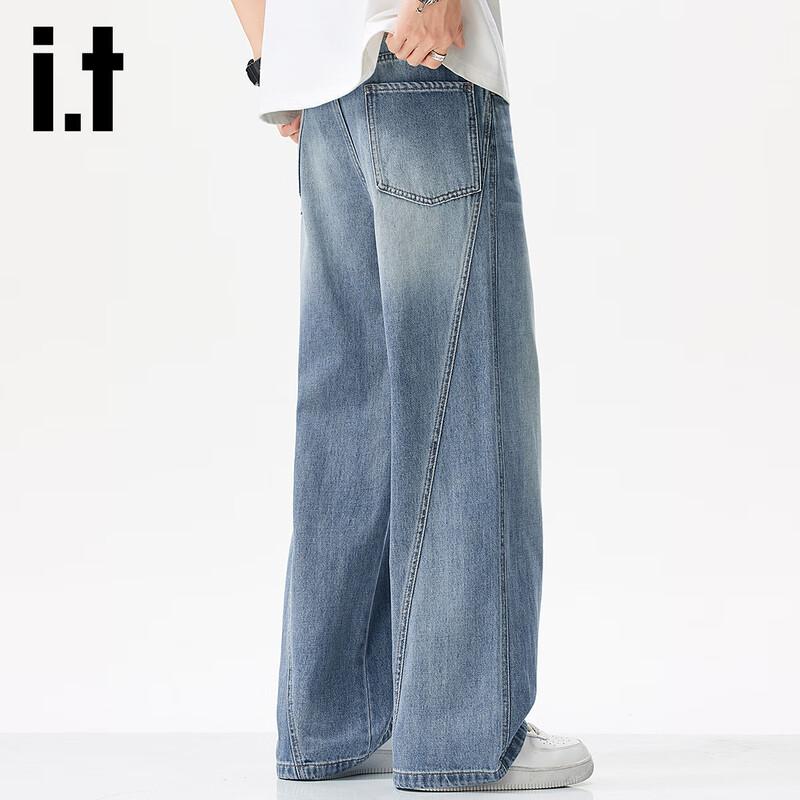 Izzue IT Мужские джинсы из тенселя в американском стиле, свободного прямого кроя с широкими штанинами M
Izzue IT Мужские джинсы из тенселя в американском стиле, свободного прямого кроя с широкими штанинами M