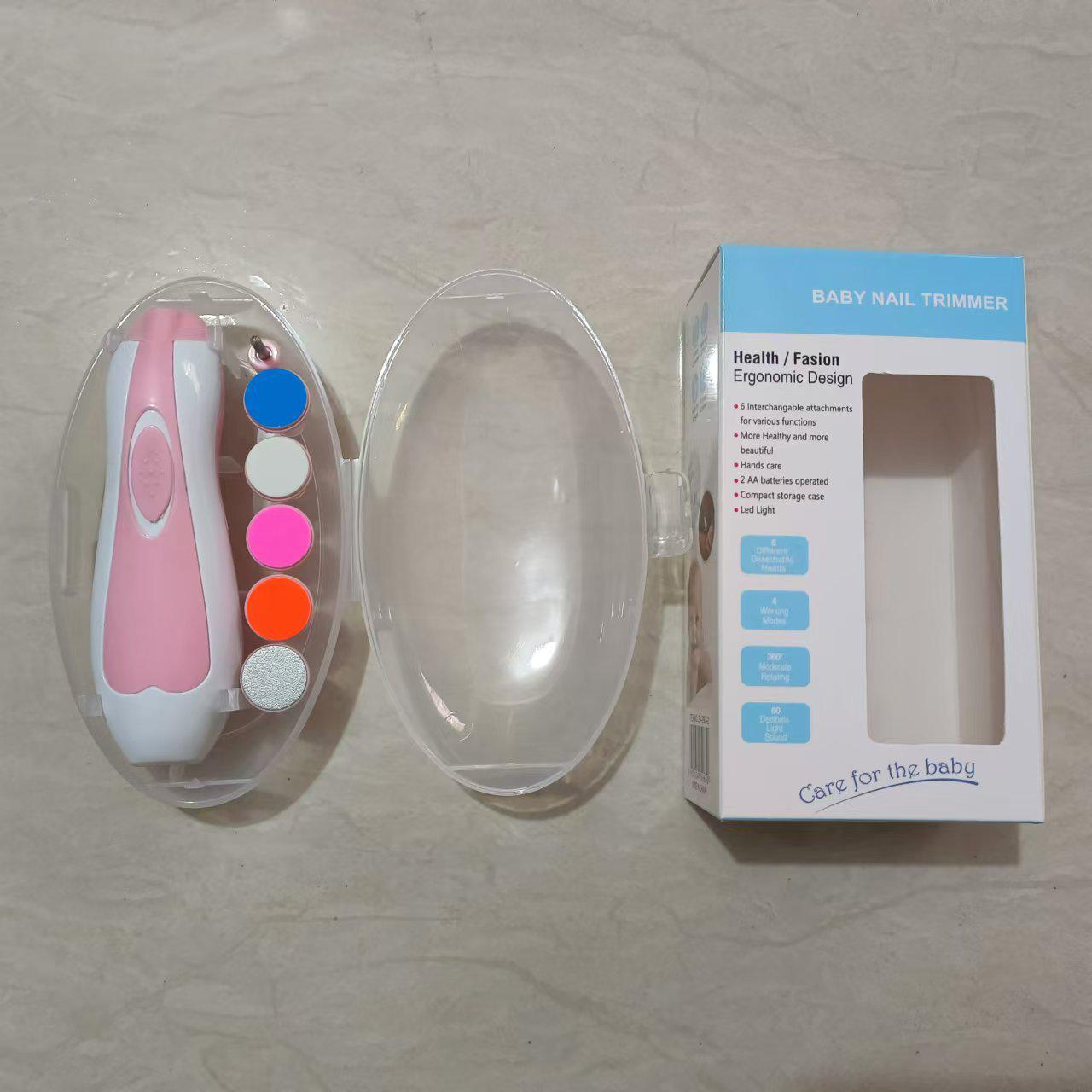 Multifunctional Electric Baby Nail File and Clipper Set for Infants
Multifunctional Electric Baby Nail File and Clipper Set for Infants