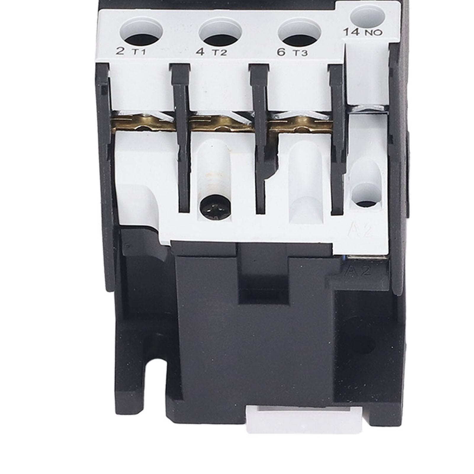 AC Contactor 32A 3 Pole 3 Phase Silver Contact Normally Open DIN Rail Electric Contactor 36V
AC Contactor 32A 3 Pole 3 Phase Silver Contact Normally Open DIN Rail Electric Contactor 36V