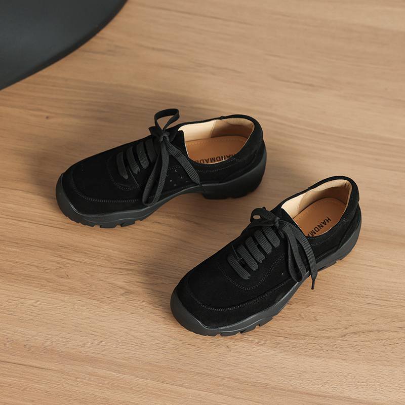 Krazing Pot Nubuck Round Toe Low Heels Lace Up Summer Autumn Leisure Shoes Big Size 42 Women Sneaker 34 чёрный
Krazing Pot Nubuck Round Toe Low Heels Lace Up Summer Autumn Leisure Shoes Big Size 42 Women Sneaker 34 чёрный