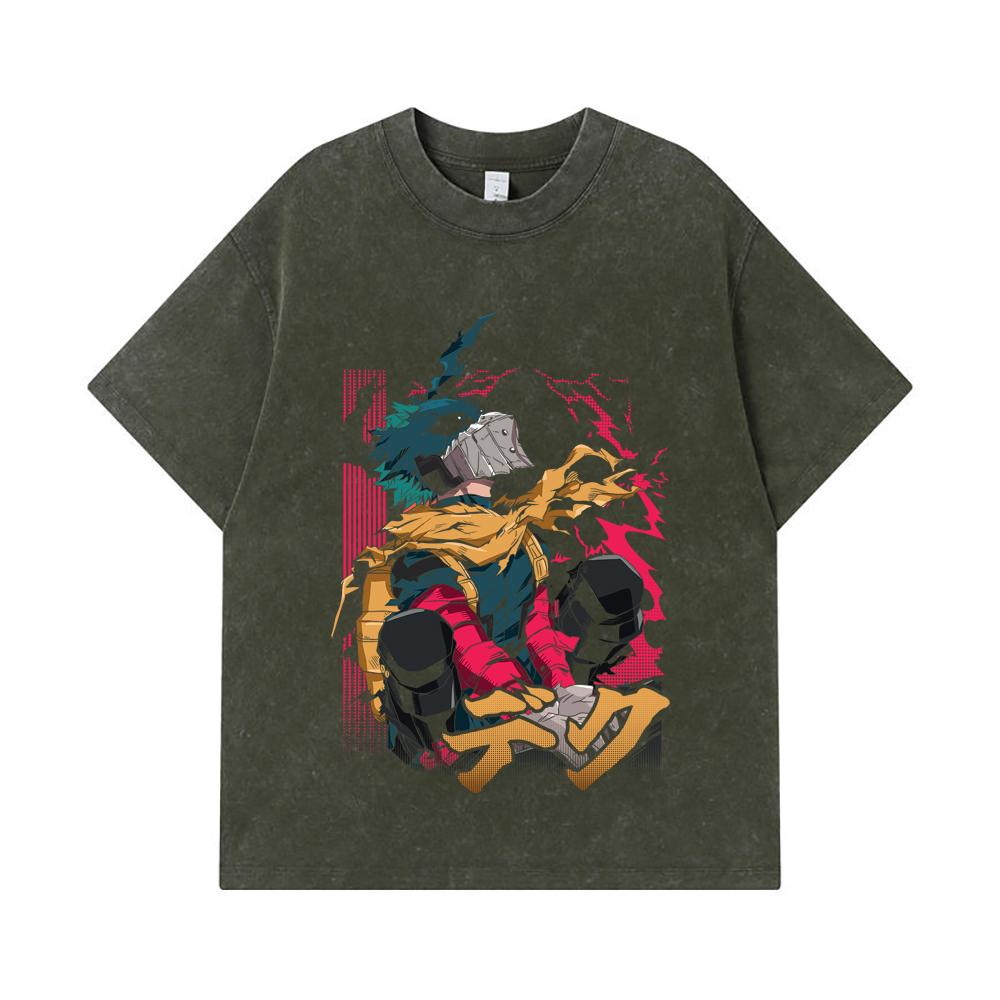 275 GSM Washed T-shirts 100% Cotton My Hero Academia V16 Deku Print Unisex Heavy Cotton T Shirt S армия зеленый
275 GSM Washed T-shirts 100% Cotton My Hero Academia V16 Deku Print Unisex Heavy Cotton T Shirt S армия зеленый