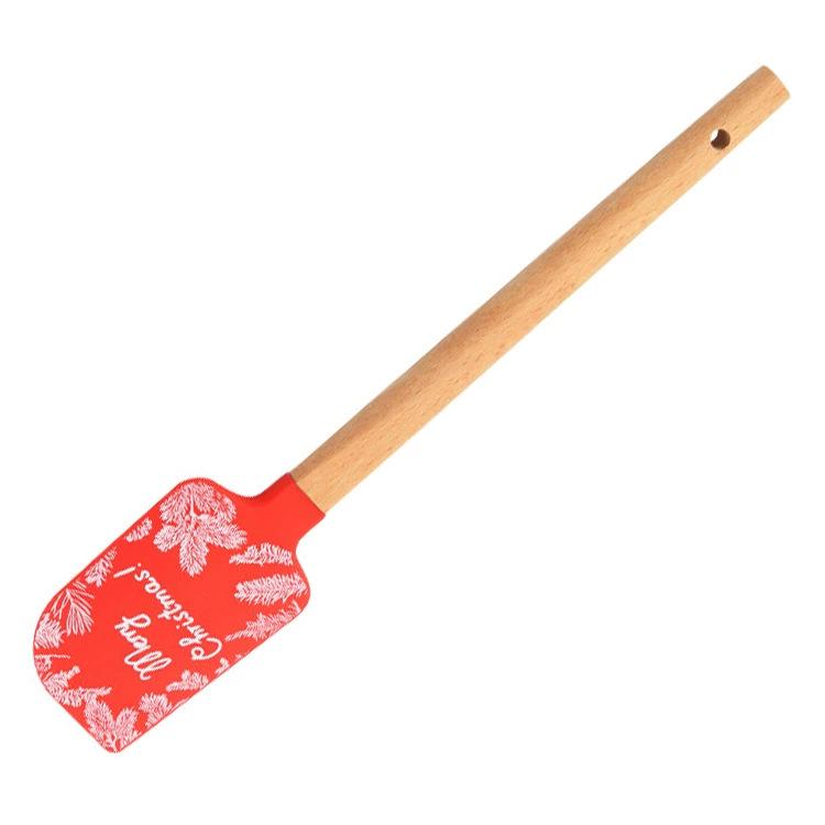 Beech Wood Handle Silicone Spatula for Baking and Mixing
Beech Wood Handle Silicone Spatula for Baking and Mixing