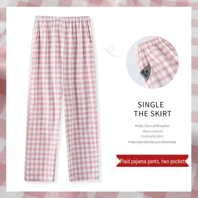 2025 Women s Plaid Cotton Pajama Pants - Spring/Autumn, Loose Fit, Age-Reducing, Plus Size, Indoor/Outdoor Wear L (100-120 lbs)
2025 Women s Plaid Cotton Pajama Pants - Spring/Autumn, Loose Fit, Age-Reducing, Plus Size, Indoor/Outdoor Wear L (100-120 lbs)