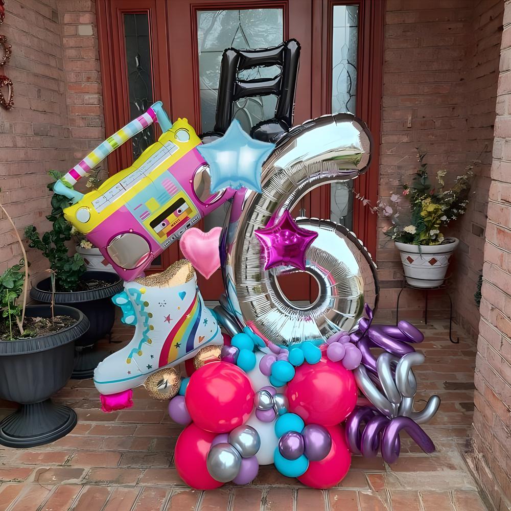 Розовый Фиолетовый Ноты Фольгированный Шар Мобильный Телефон Радио ПВХ Шары Радости 80-х 90-х Ретро Тема Хип-Хоп День Рождения Товары Number 0
Розовый Фиолетовый Ноты Фольгированный Шар Мобильный Телефон Радио ПВХ Шары Радости 80-х 90-х Ретро Тема Хип-Хоп День Рождения Товары Number 0