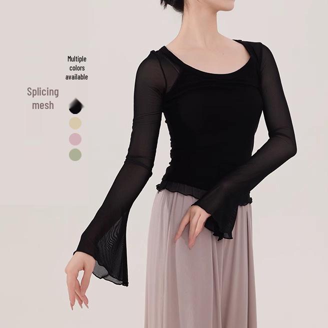 Elegant Women s Classical Dance Costume with Flowy Gauze, Flare Sleeves, and Slimming Design for Adult Teachers. Small
Elegant Women s Classical Dance Costume with Flowy Gauze, Flare Sleeves, and Slimming Design for Adult Teachers. Small