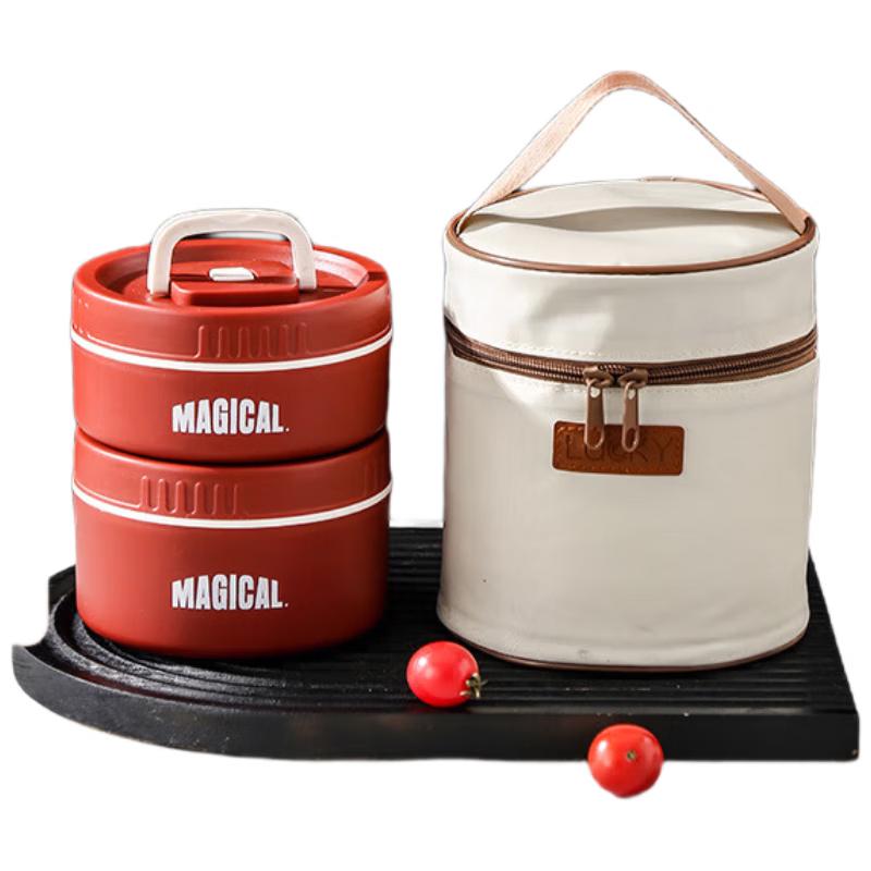 He Baifu Microwaveable Insulated Stainless Steel Lunch Box Set
He Baifu Microwaveable Insulated Stainless Steel Lunch Box Set