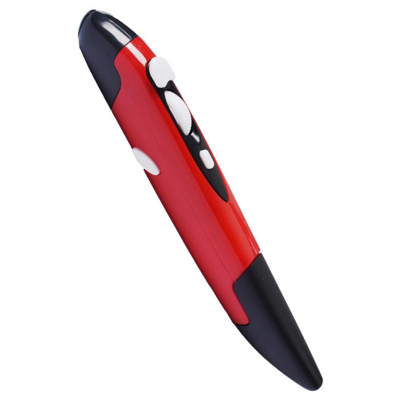 2.4G Wireless Mouse Creative Vertical Pen Mouse 1600 DPI Optical Ergonomic Mice for PC Laptop Notebook (No Battery) Red
2.4G Wireless Mouse Creative Vertical Pen Mouse 1600 DPI Optical Ergonomic Mice for PC Laptop Notebook (No Battery) Red