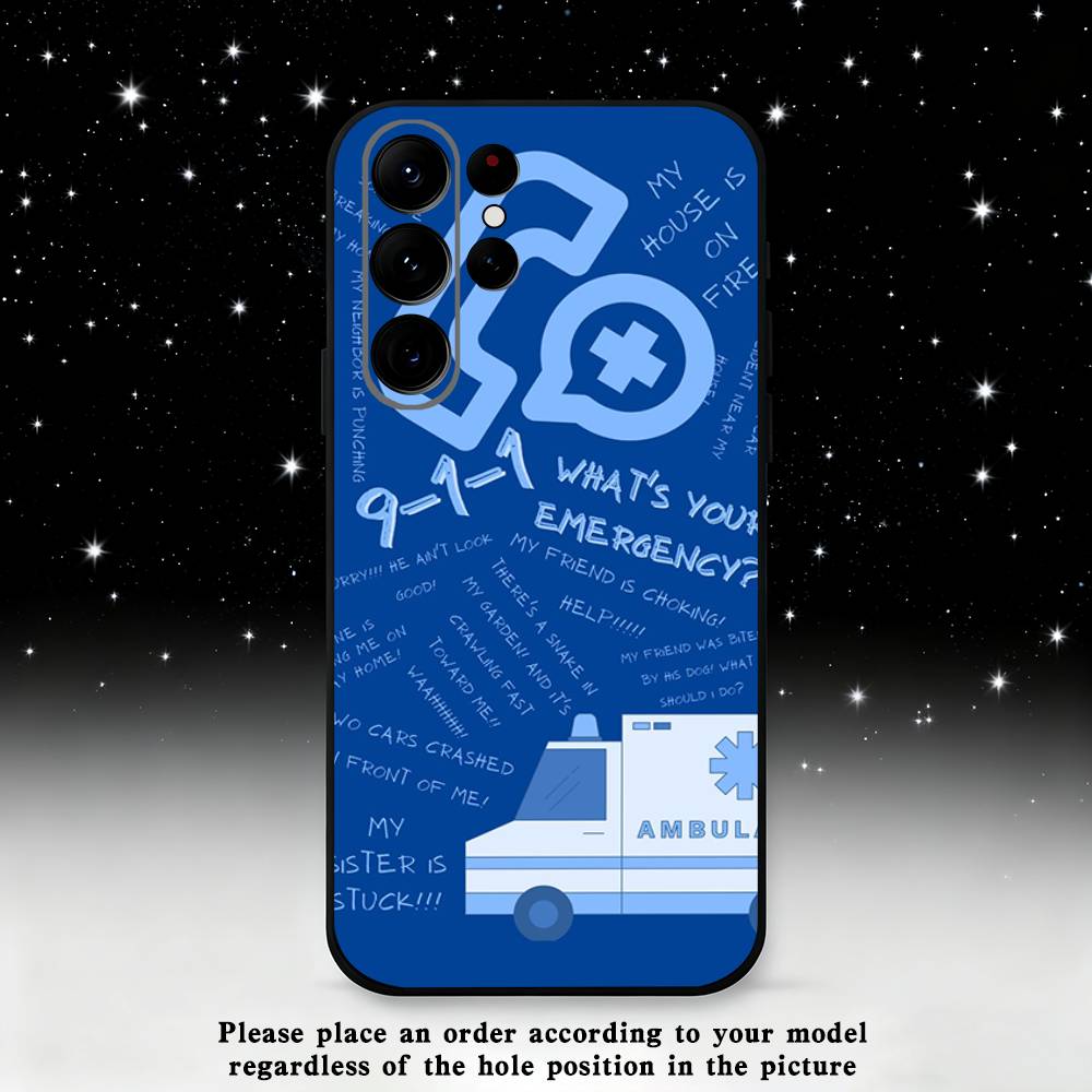 EMT EMS Ambulance Phone Case For Samsung S25,S24,S23,S22,S21,S20,S10,Ultra,Plus,Lite,FE,Soft Silicone Black Cover Samsung S30Ultra5G
EMT EMS Ambulance Phone Case For Samsung S25,S24,S23,S22,S21,S20,S10,Ultra,Plus,Lite,FE,Soft Silicone Black Cover Samsung S30Ultra5G