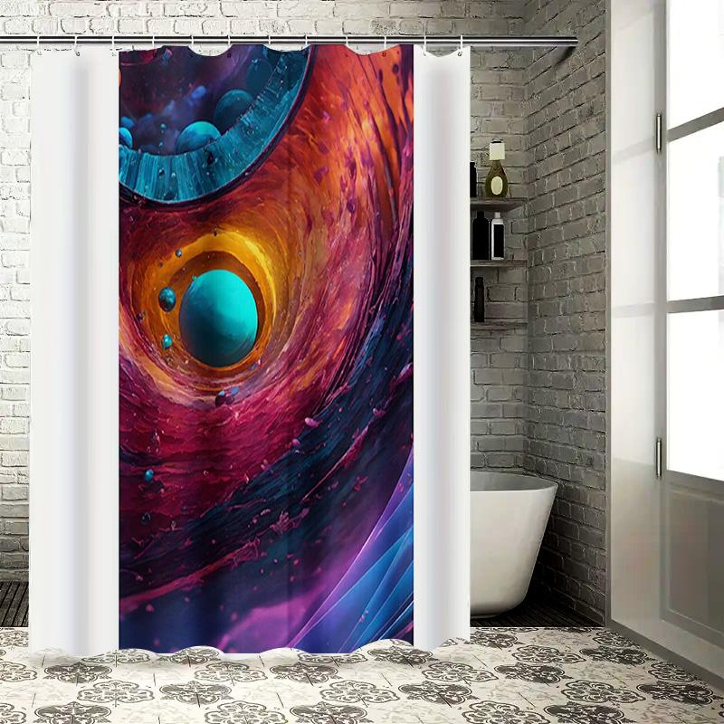 3D Space Nebula Shower Curtain Cosmic Blue Purple Red Print Waterproof Fabric For Bathroom Decor Modern Home Decoration Wall Ten W60H190(CM)-1 Pcs
3D Space Nebula Shower Curtain Cosmic Blue Purple Red Print Waterproof Fabric For Bathroom Decor Modern Home Decoration Wall Ten W60H190(CM)-1 Pcs