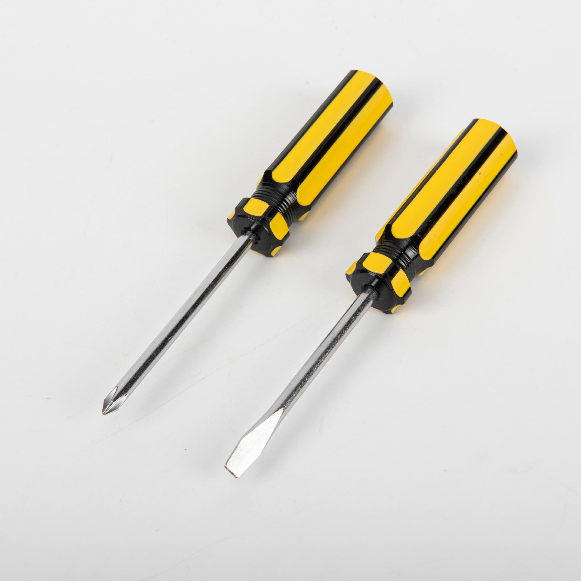 Striped Phillips & Flathead Magnetic Screwdriver Set for Furniture Assembly
Striped Phillips & Flathead Magnetic Screwdriver Set for Furniture Assembly