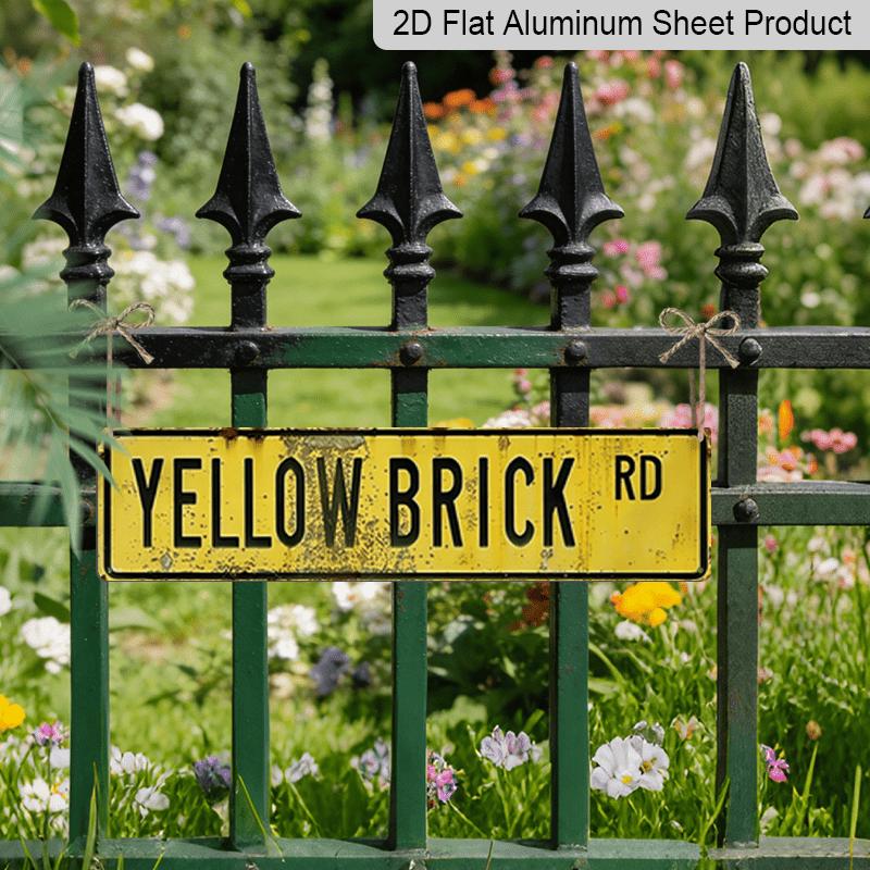 Vibrant Yellow Brick Rd Decorative Sign - Rust- Aluminum Wall Hanging Plaque, Multipurpose, Ideal for Home, Garden, Bar Decor, Unique Fun Gift 40cm x 10cm
Vibrant Yellow Brick Rd Decorative Sign - Rust- Aluminum Wall Hanging Plaque, Multipurpose, Ideal for Home, Garden, Bar Decor, Unique Fun Gift 40cm x 10cm