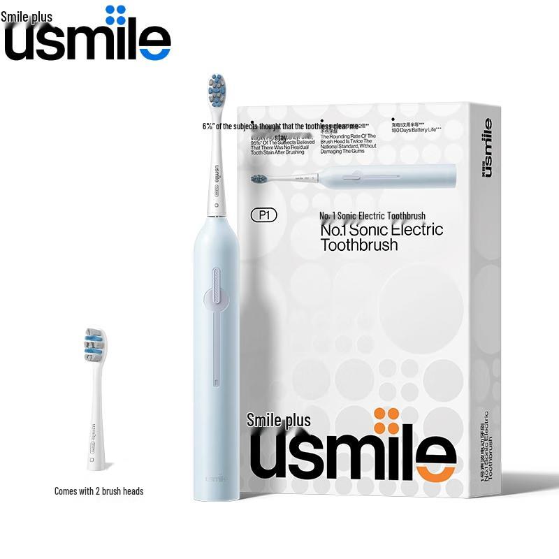 usmile YDJ Sonic Electric Toothbrush CN plug (adapter included)
usmile YDJ Sonic Electric Toothbrush CN plug (adapter included)
