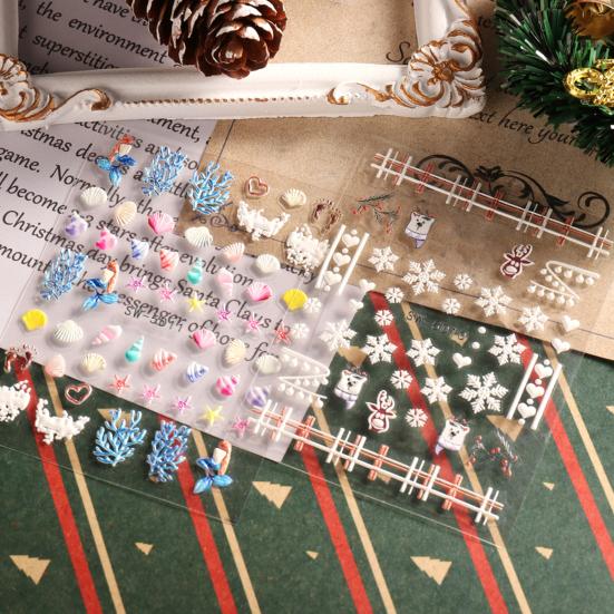 Наклейка для ногтей, самоклеящаяся, водонепроницаемая, устойчивая к выцветанию, съемная, праздничная атмосфера, ПЭТ, Рождество
Наклейка для ногтей, самоклеящаяся, водонепроницаемая, устойчивая к выцветанию, съемная, праздничная атмосфера, ПЭТ, Рождество