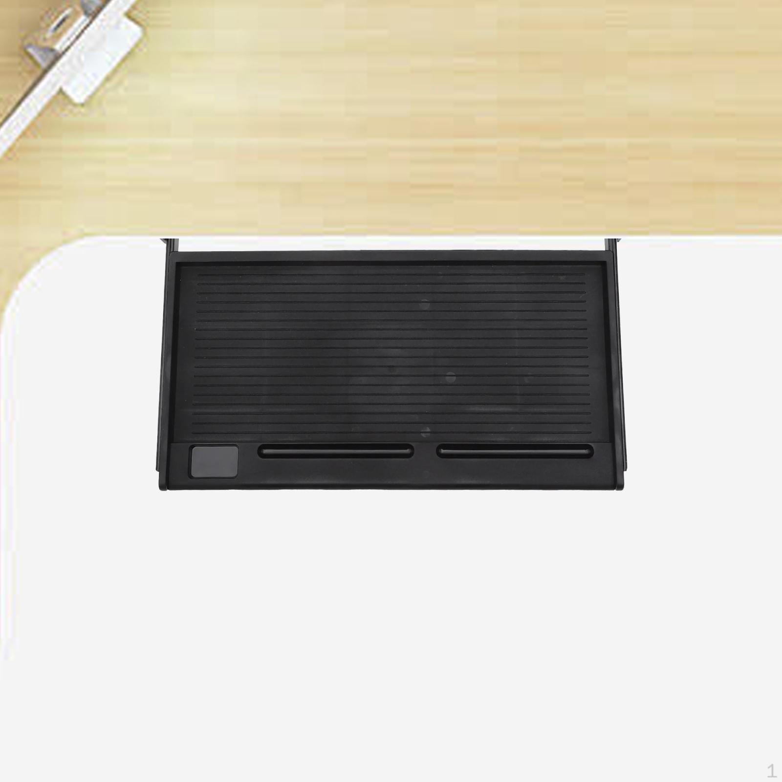 Выдвижной ящик стола Полка для клавиатуры под выдвижными направляющими Плита для хранения, выдвижная 
Выдвижной ящик стола Полка для клавиатуры под выдвижными направляющими Плита для хранения, выдвижная