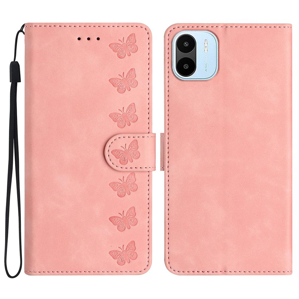 For Xiaomi Redmi A1 4G/A2 4G Phone Case Imprinted Butterfly PU Leather Wallet Stand Phone Stand Cover Pink
For Xiaomi Redmi A1 4G/A2 4G Phone Case Imprinted Butterfly PU Leather Wallet Stand Phone Stand Cover Pink