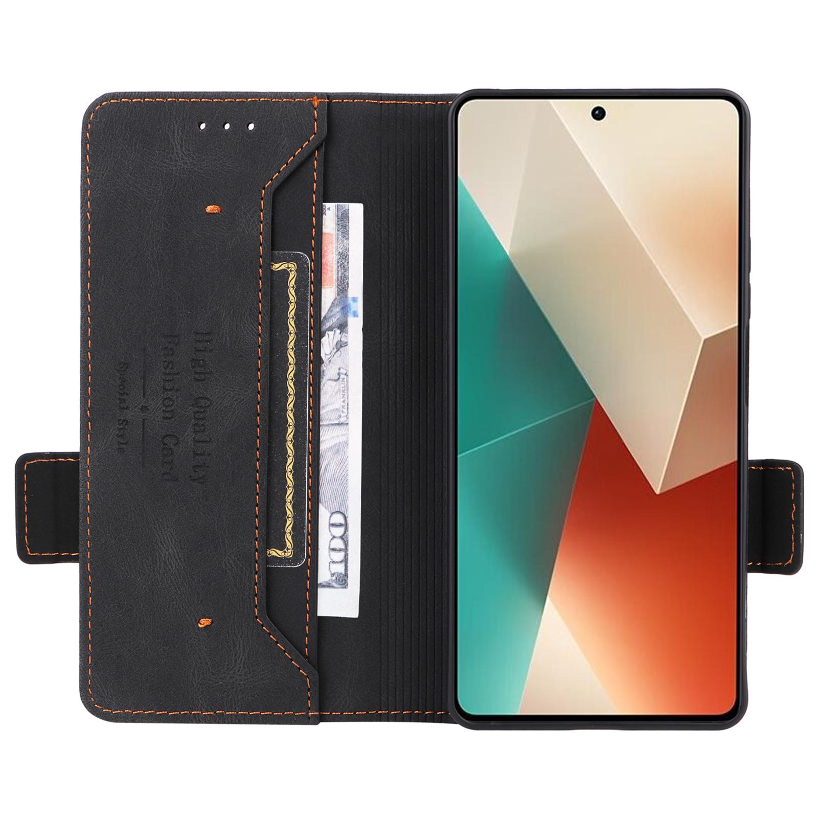 For Xiaomi Redmi Note 13 5G/Note 13 5G (China) Case Wallet PU Leather Flip Phone Cover Black
For Xiaomi Redmi Note 13 5G/Note 13 5G (China) Case Wallet PU Leather Flip Phone Cover Black
