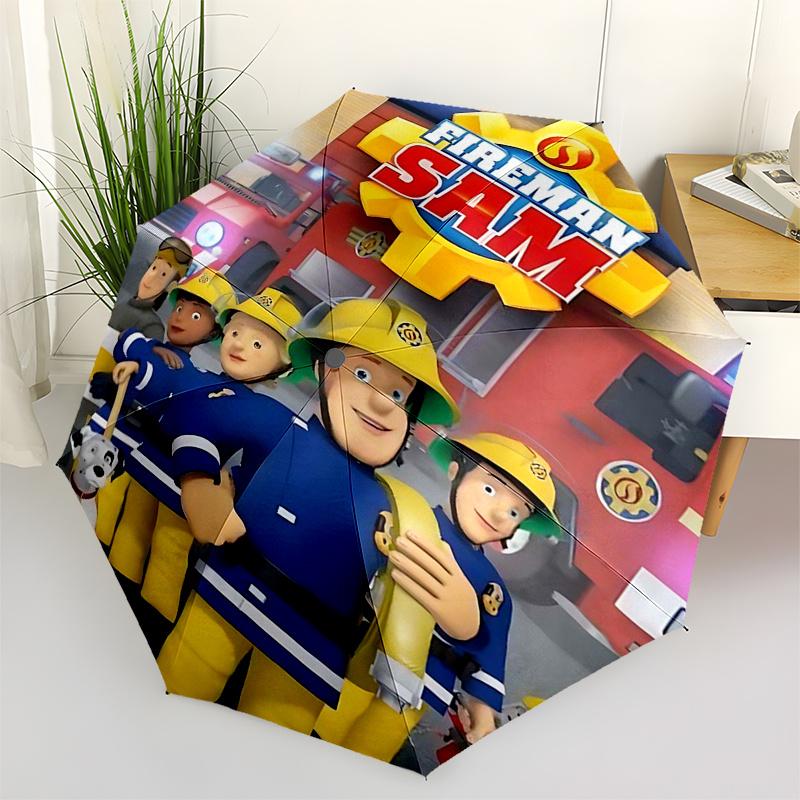 Fireman Fire trucks Themed Travel Umbrella-8 Ribs Automatic Opening and Closing, Portable Folding Design, Compact and Stylish Umbrella Suita
Fireman Fire trucks Themed Travel Umbrella-8 Ribs Automatic Opening and Closing, Portable Folding Design, Compact and Stylish Umbrella Suita