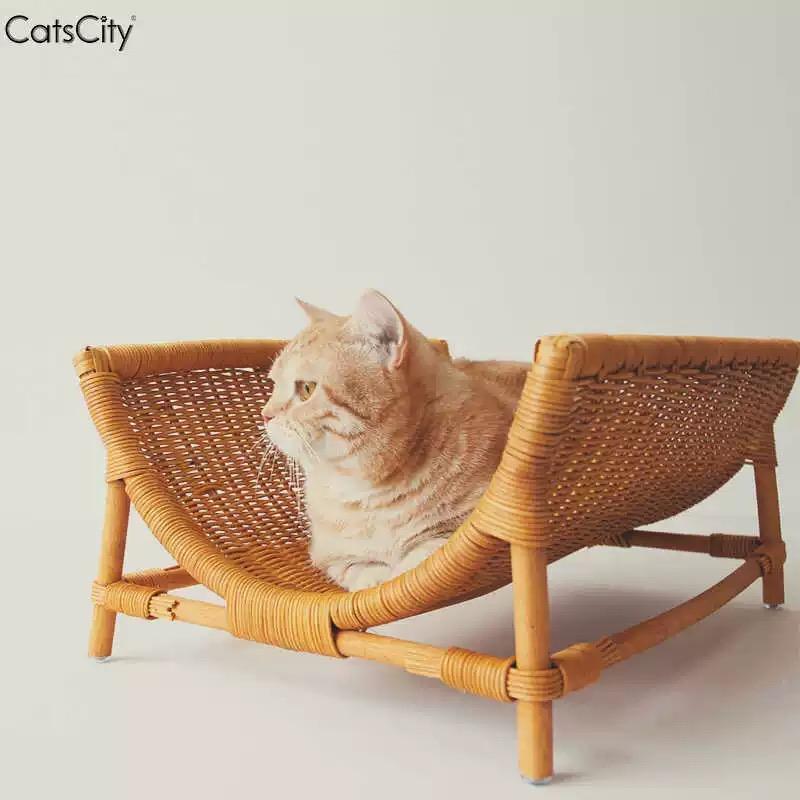 Large Scratch-Resistant Sleeping Nest Handwoven Rattan Cat Bed Moisture-proof Cat Cave Eco-Friendly Pet Furniture & Playhouse
Large Scratch-Resistant Sleeping Nest Handwoven Rattan Cat Bed Moisture-proof Cat Cave Eco-Friendly Pet Furniture & Playhouse
