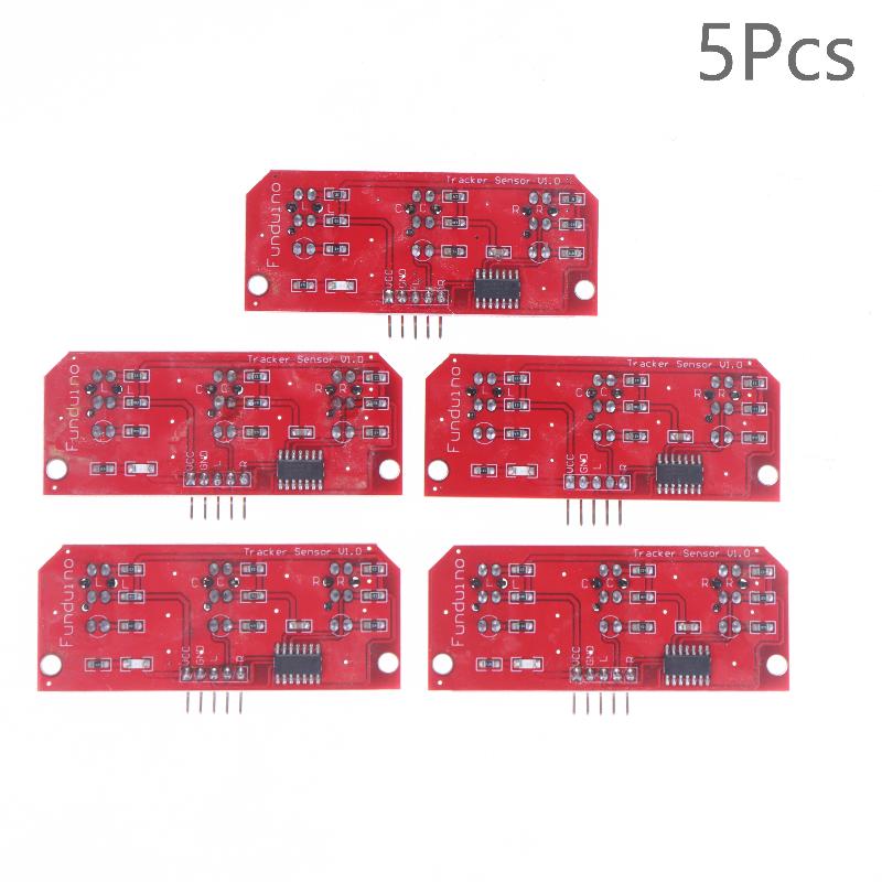 1/3/5Pcs Car Robot Sensor, TCRT5000 3 Channel Infrared Line Tracker Module, Necessary Addition for Robotic Tracking 5pcs
1/3/5Pcs Car Robot Sensor, TCRT5000 3 Channel Infrared Line Tracker Module, Necessary Addition for Robotic Tracking 5pcs