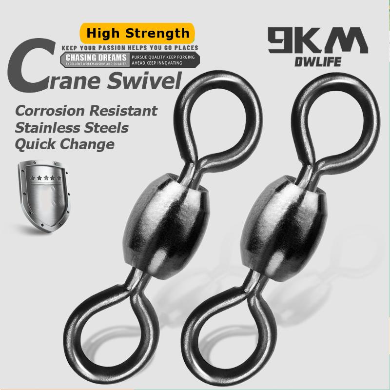 Crane Swivels 50~200Pcs Swivels Fishing Tackle Fishing line Hook Connector Stainless Brass Saltwater Fishing Rolling Accessories 50 Pcs
Crane Swivels 50~200Pcs Swivels Fishing Tackle Fishing line Hook Connector Stainless Brass Saltwater Fishing Rolling Accessories 50 Pcs