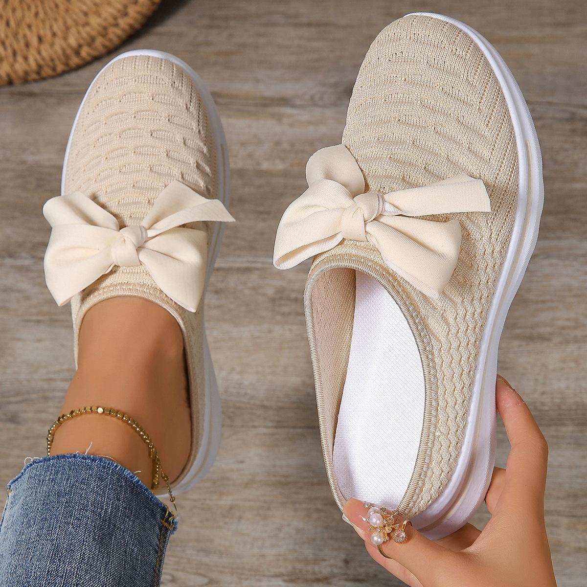 Тапочки женские большие размеры женская обувь импортная торговля бант женские дышащие полуоблегающие одинарные туфли повседневная обувь 36
Тапочки женские большие размеры женская обувь импортная торговля бант женские дышащие полуоблегающие одинарные туфли повседневная обувь 36