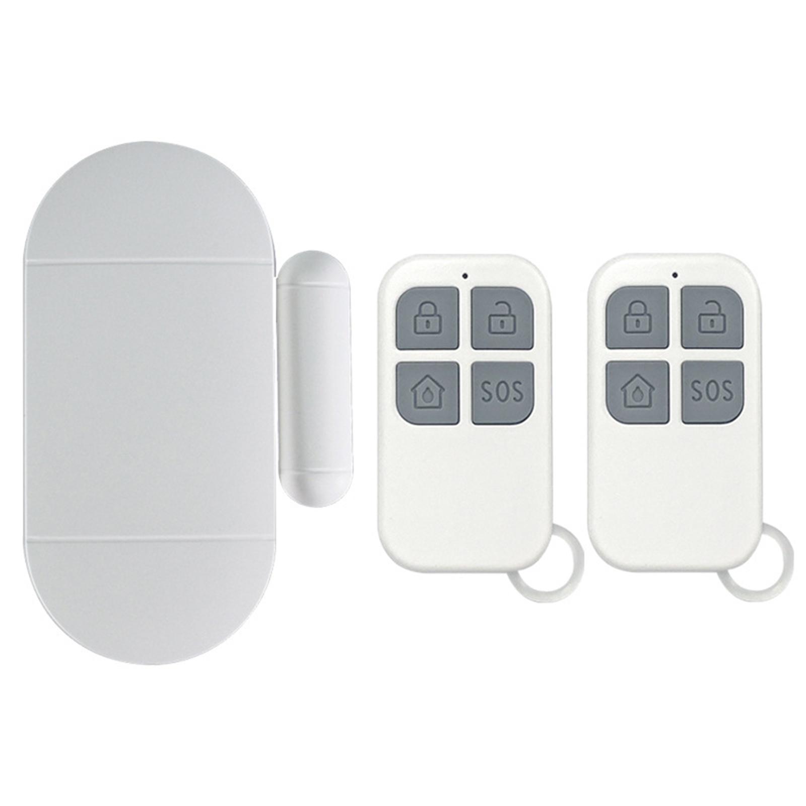 Door magnetic alarm multi-function wireless door and window alarm remote control function home anti-theft device белый
Door magnetic alarm multi-function wireless door and window alarm remote control function home anti-theft device белый