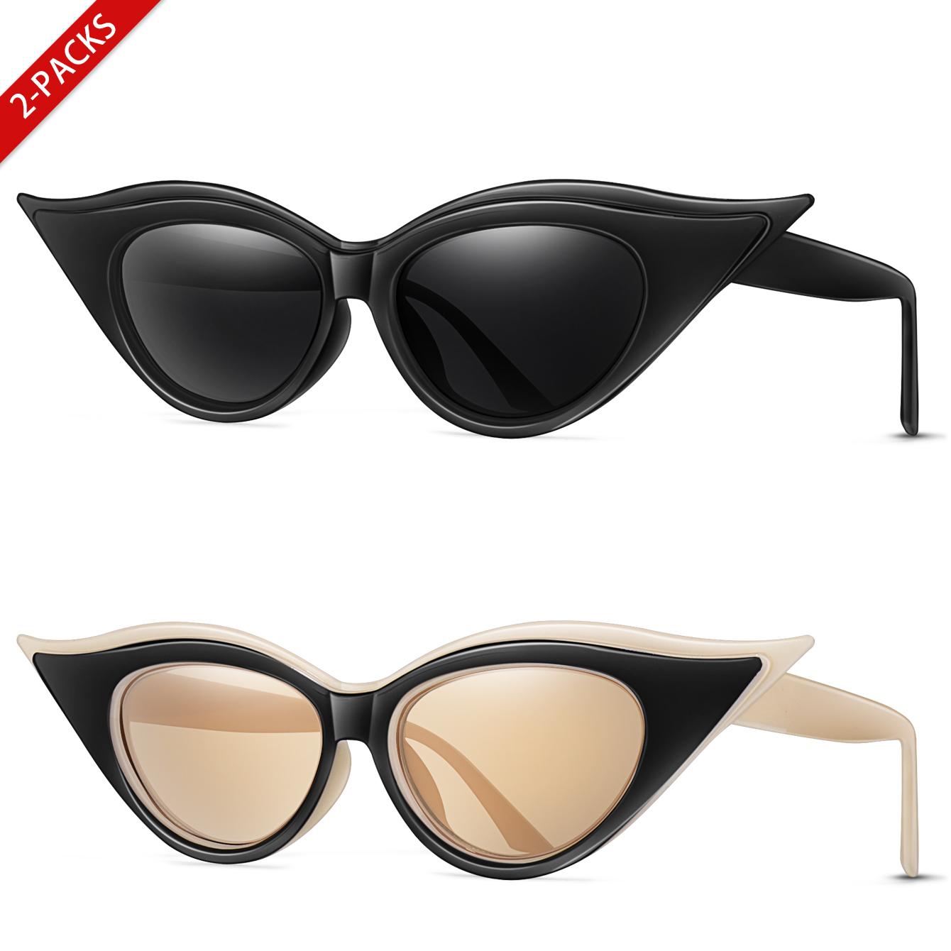 2Pairs/3Pairs Fashion Vacation Glasses Men Women Sexy Cat Eye Shades OutdoorParty Golf Beach Vocation Multiple Outfits
2Pairs/3Pairs Fashion Vacation Glasses Men Women Sexy Cat Eye Shades OutdoorParty Golf Beach Vocation Multiple Outfits