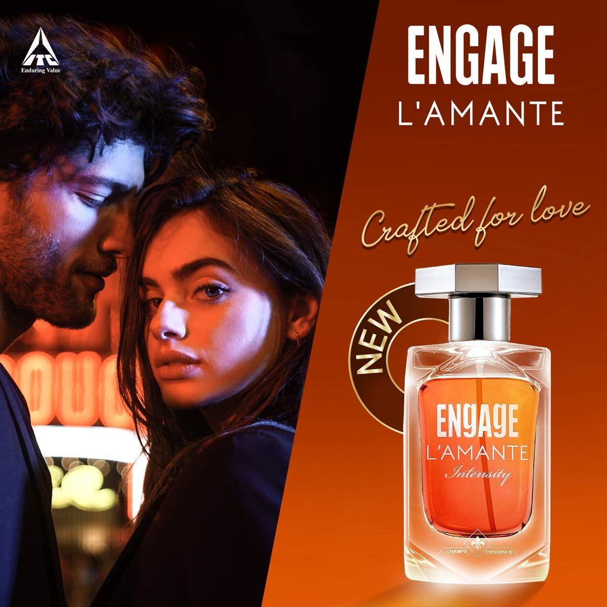 Engage L amante Intensity Eau De Parfum для женщин, древесный, стойкий и премиальный, приятный для кожи, 100 мл
Engage L amante Intensity Eau De Parfum для женщин, древесный, стойкий и премиальный, приятный для кожи, 100 мл