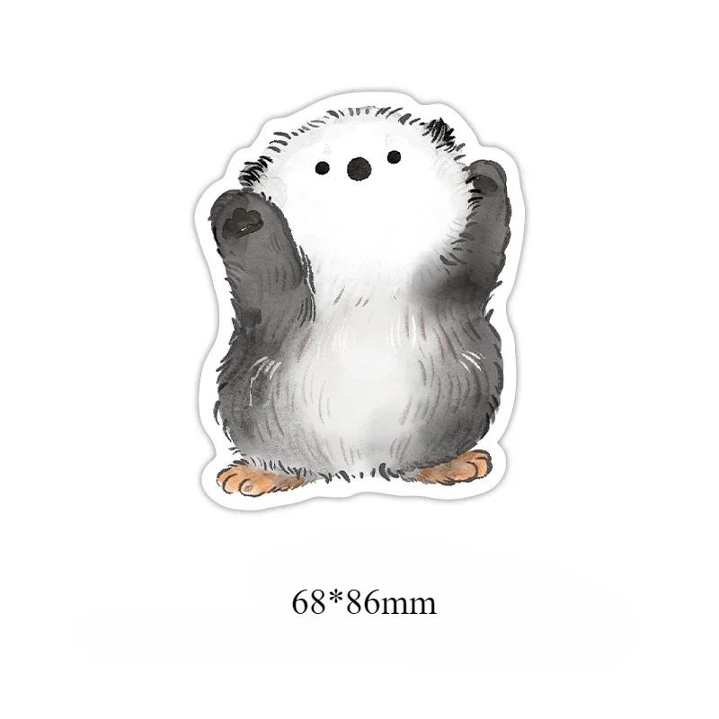 30 листов милых мультяшных животных блокноты клейкие заметки милая панда кошка ученик учитель школьные канцелярские принадлежности