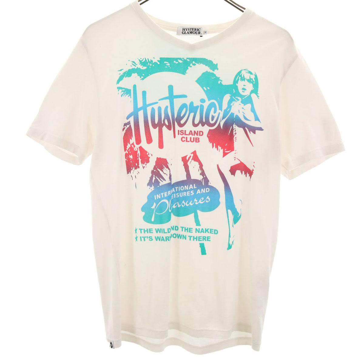 HYSTERIC GLAMOUR сделано в Японии Футболка с коротким рукавом и V-образным вырезом M белая Женская Б/у
HYSTERIC GLAMOUR сделано в Японии Футболка с коротким рукавом и V-образным вырезом M белая Женская Б/у