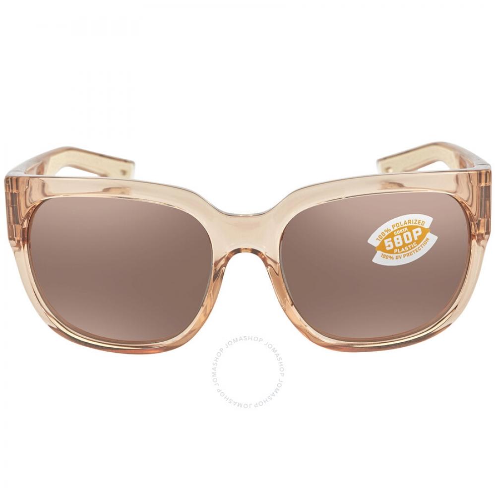 Costa Del Mar Waterwoman 2 Copper SIlver Mirror Polarized Cat Eye Ladies Sunglasses WTR 252 OSCP
Costa Del Mar Waterwoman 2 Copper SIlver Mirror Polarized Cat Eye Ladies Sunglasses WTR 252 OSCP