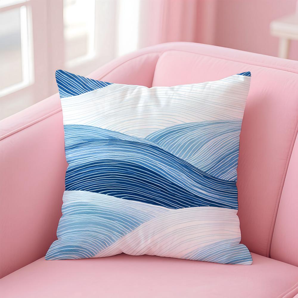 MMinimalist Wave Lines Cushion Cover Pillow Case Soft Friendly Fabric Concealed Zipper 30X30cm
MMinimalist Wave Lines Cushion Cover Pillow Case Soft Friendly Fabric Concealed Zipper 30X30cm