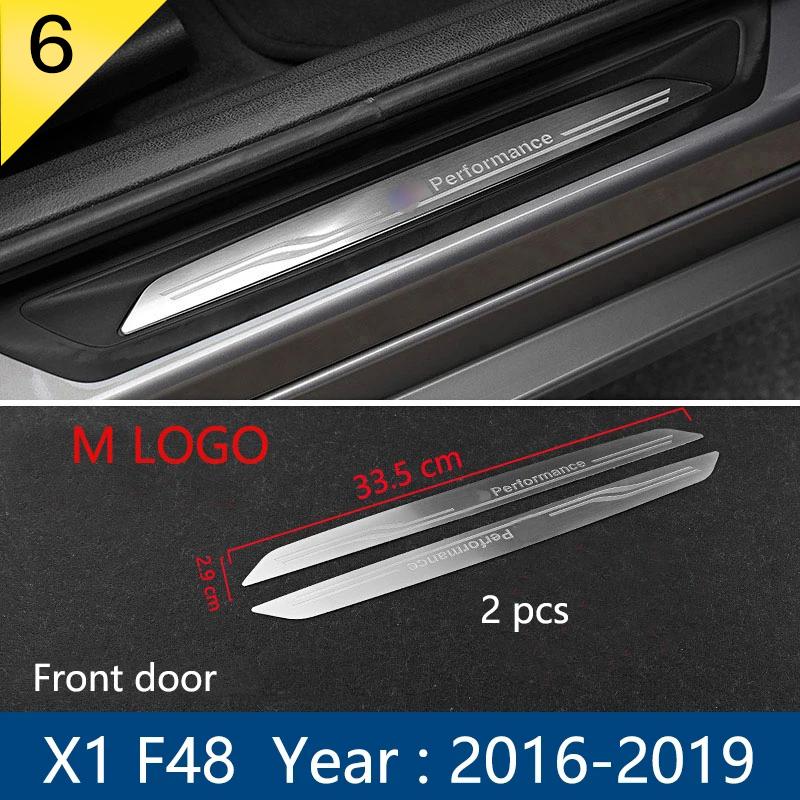 For BMW X5 X6 E84 E90 F15 F16 F20 F30 G05 F34 F25 Car Accessories Door Sill Scuff Plate Guards Protector Stainless Steel Sticker X1 2016-2018
For BMW X5 X6 E84 E90 F15 F16 F20 F30 G05 F34 F25 Car Accessories Door Sill Scuff Plate Guards Protector Stainless Steel Sticker X1 2016-2018