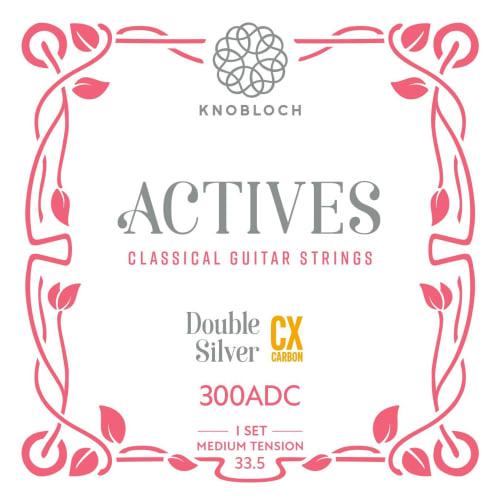 KNOBLOCH STRINGS THE ART OF VIBRATION 300ADC - Actives Double Silver CX Carbon Medium Tension 33.5
KNOBLOCH STRINGS THE ART OF VIBRATION 300ADC - Actives Double Silver CX Carbon Medium Tension 33.5