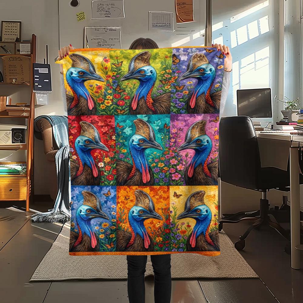 1PC Vibrant Creature Quilts Print FlAannel Blanket, High quality Comfortable for All Seasons, Home Decor, Warmth and Comfort 80cm x 120cm
1PC Vibrant Creature Quilts Print FlAannel Blanket, High quality Comfortable for All Seasons, Home Decor, Warmth and Comfort 80cm x 120cm